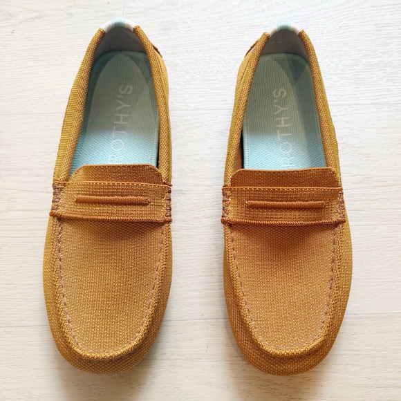 Rothy's Shoes - Rothy's The Driver Cognac Loafers Shoes